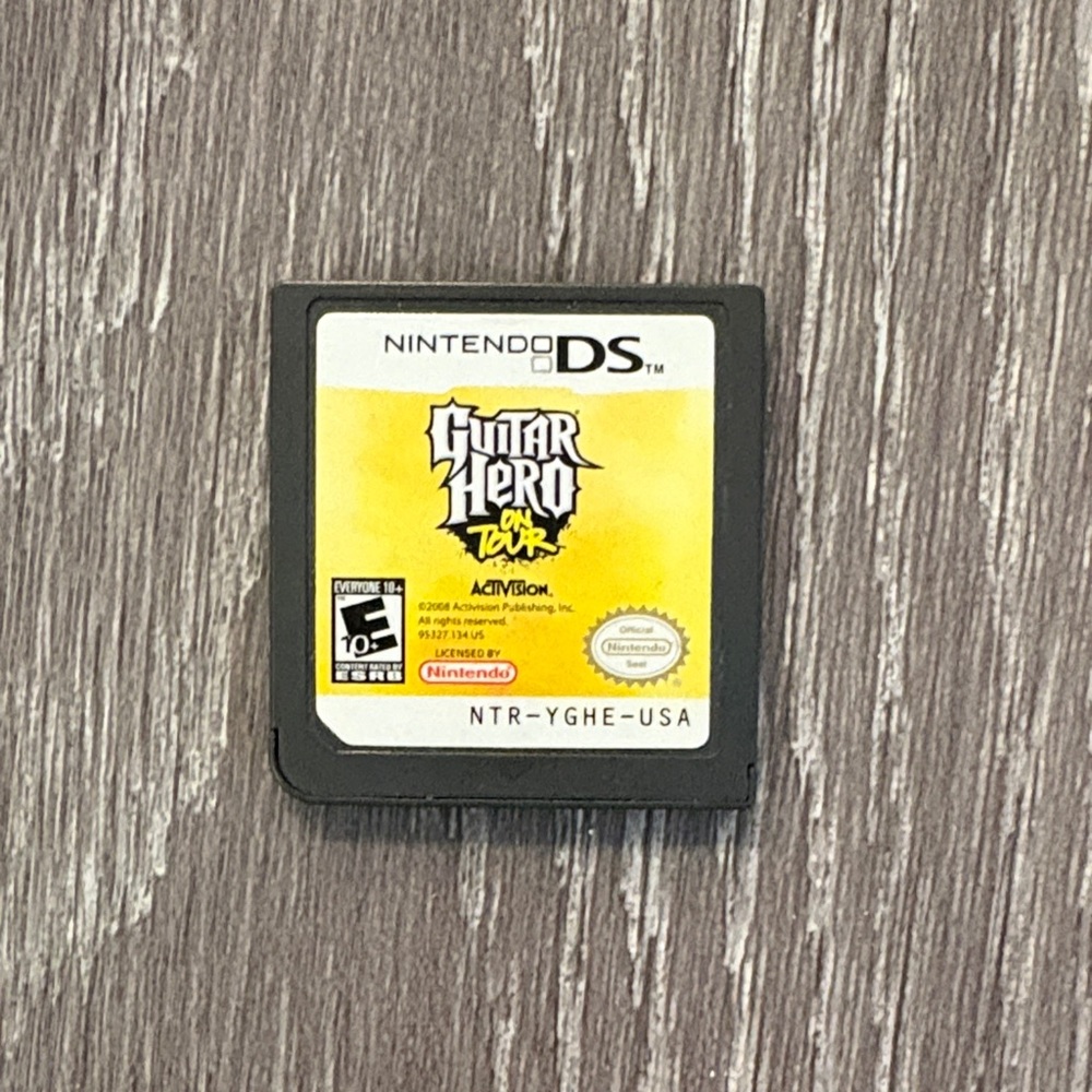 Guitar Hero On Tour Nintendo DS Game